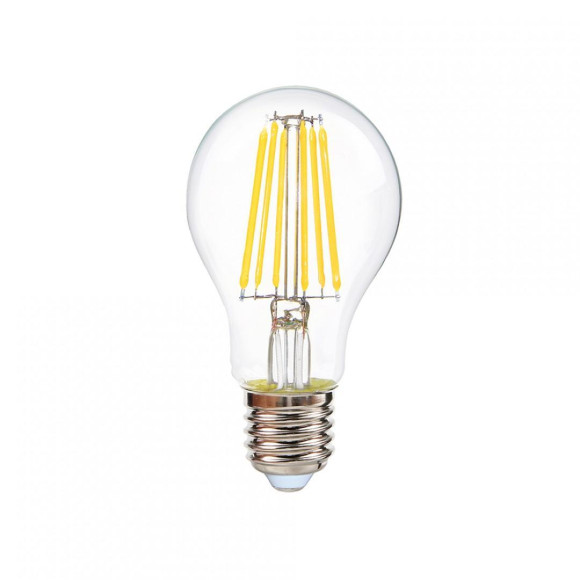 Лампа светодиодная филаментная Horoz E27 8W 4200К 001-015-0008 прозрачная HRZ00002162